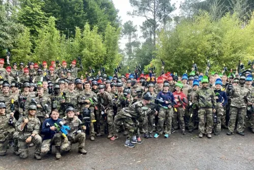 Paintball entreprise corporate Rennes